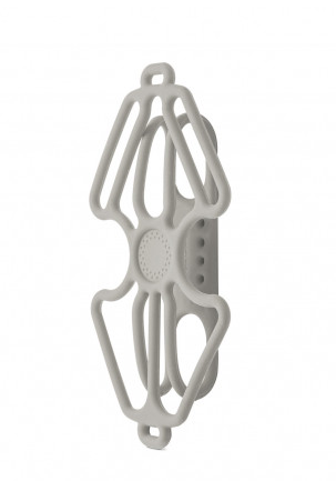 фото Держатель для смартфона bone collection run tie handheld, силикон, на кисть руки, для 4.7'-7,2', серый, 07-200323