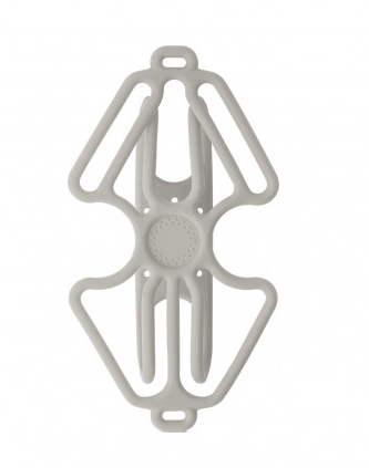 фото Держатель для смартфона bone collection run tie handheld, силикон, на кисть руки, для 4.7'-7,2', серый, 07-200323