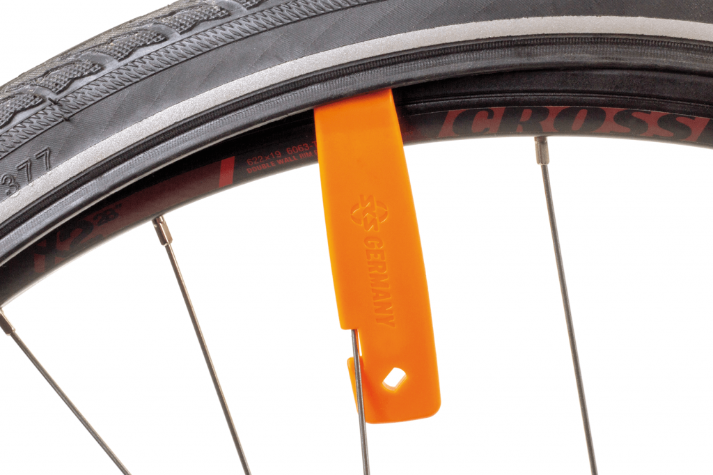 фото Монтировки велосипедные sks, комплект, пластик, с крючками, 3шт, оранжевый, 0-11586 sks germany