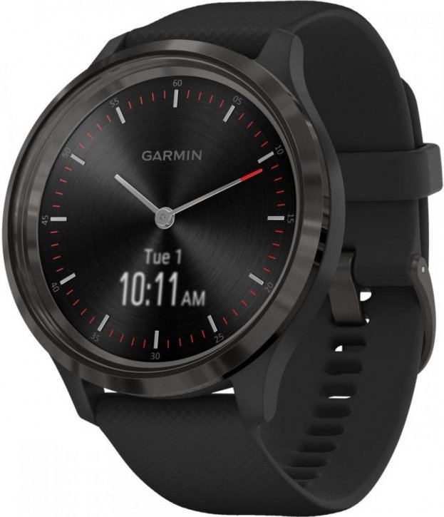 

Смарт-часы Garmin vivomove 3, S/E EU, Silicone, Slate, Black, 010-02239-21