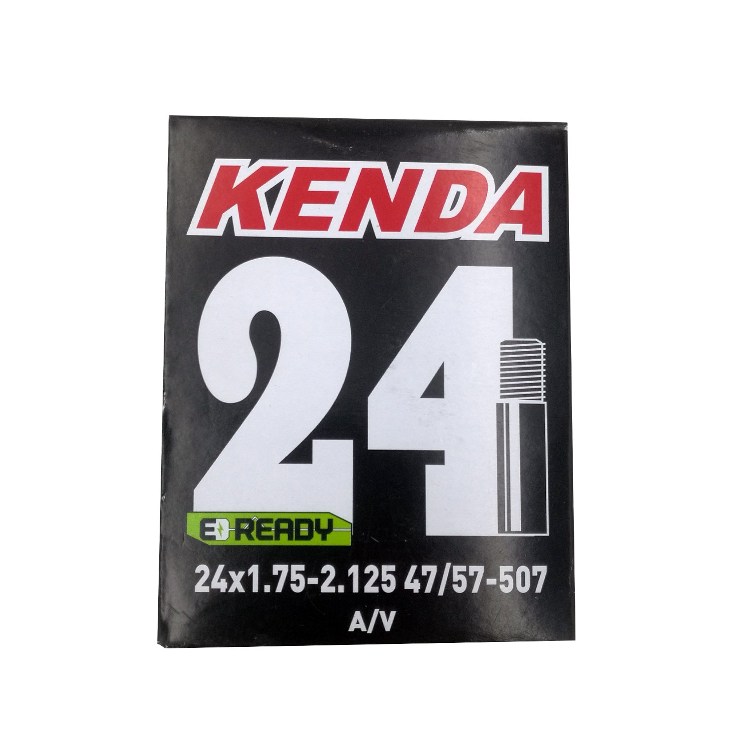 Камера для велосипеда KENDA 24"х1.75х2.125 (47/57-507)  автонипель 5-511310 купить на ЖДБЗ.ру - фотография № 5