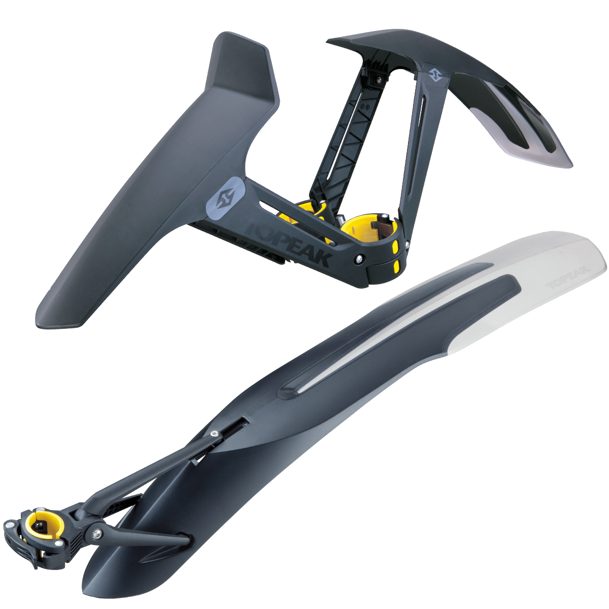 

Крылья велосипедные TOPEAK Defender XC1/ XC11, ", TC9637, Серые