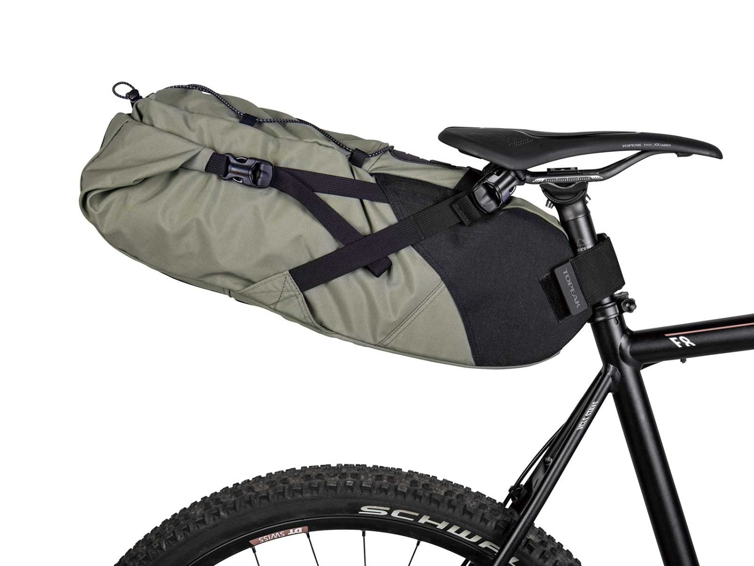 Сумка велосипедная TOPEAK BACKLOADER, под седло, 15 L, GREEN, TBP-BL3G купить на ЖДБЗ.ру - фотография № 4