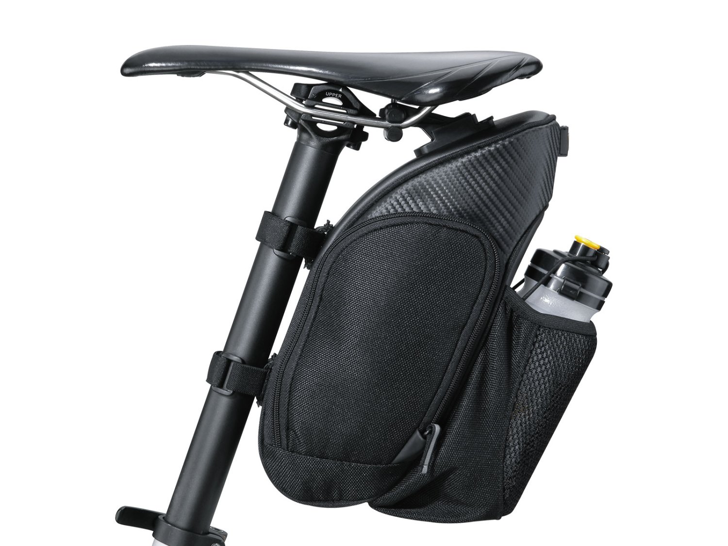 фото Сумка велосипедная topeak mondopack hydro, под седло, 1,7 л, с карманом для фляги, tc2287b