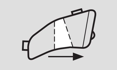 фото Сумка велосипедная topeak aero wedge pack, под седло, размер м (0.98-1.31 л), tc2252b