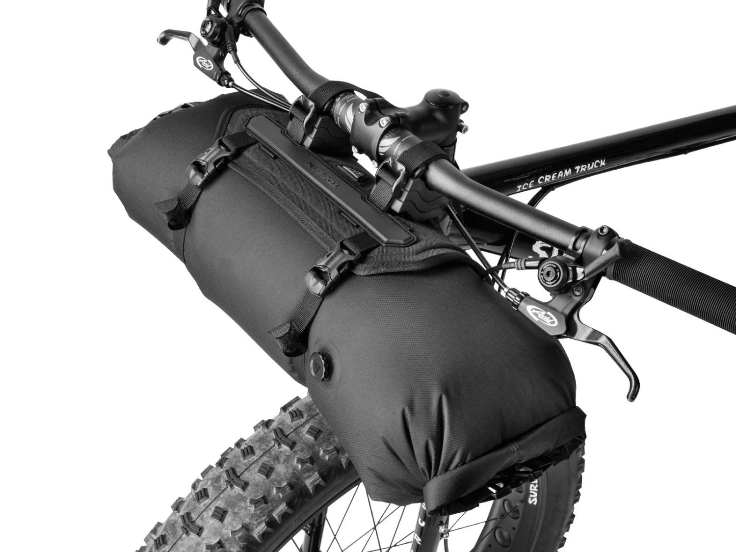 фото Сумка велосипедная topeak frontloader, на руль, 8 л, black, tbp-fl2b