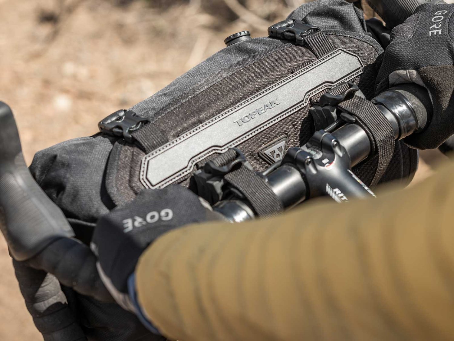 фото Сумка велосипедная topeak frontloader, на руль, 8 л, black, tbp-fl2b