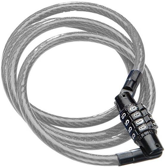 фото Замок велосипедный kryptonite keeper 712 combo cable, серебристый