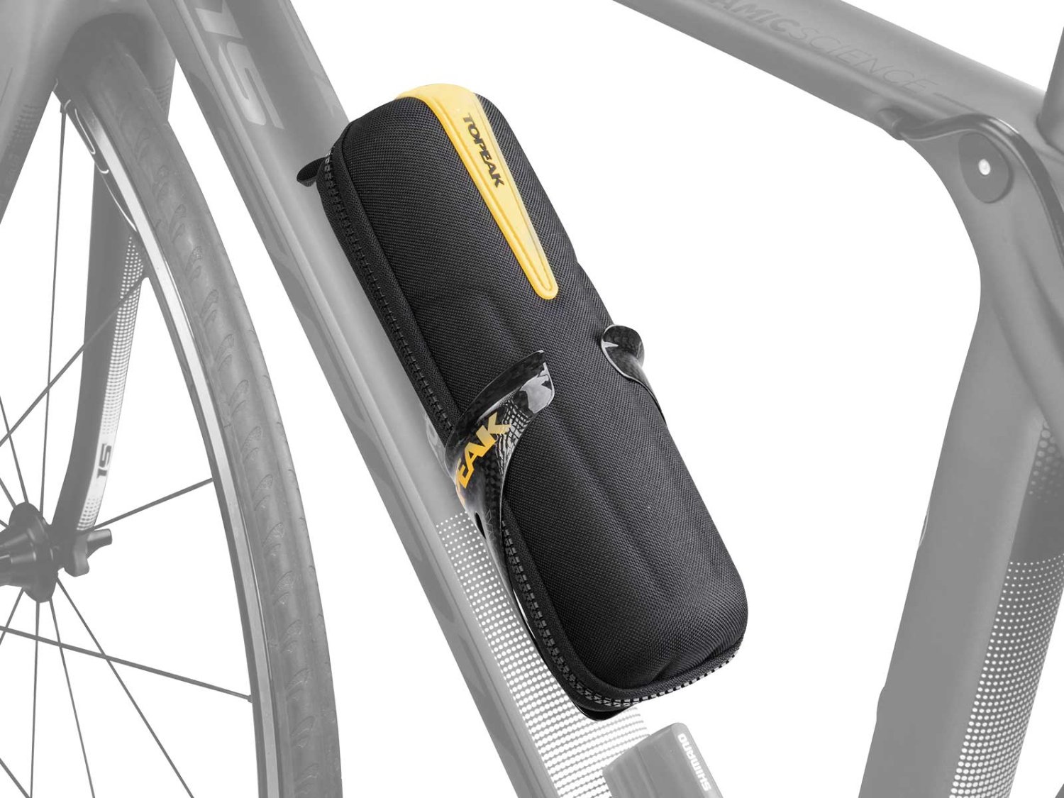 фото Чехол велосипедных инструментов topeak cagepack xl, в флягодержатель, 0,9 л, yellow, tc2300by