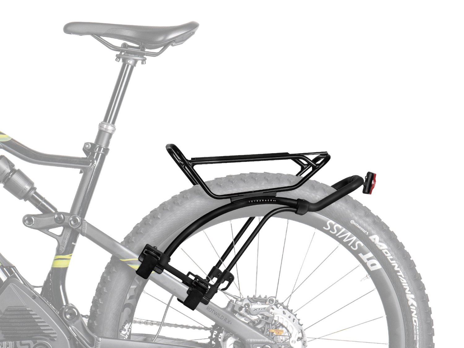 фото Багажник велосипедный topeak tetrarack m2 (mountain), на верхние перья, ta2408m2