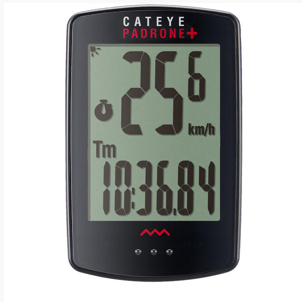

Велокомпьютер CAT EYE PADRONE+ (CC-PA110W), беспроводной, черный, CE1604600