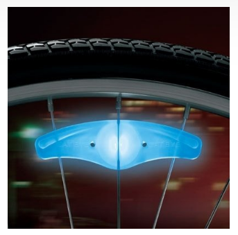 Фонарь велосипедный CAT EYE SL-LD120-WR ORBIT, на спицы, синий, CE5442401 УТ-00225096 - фото 6