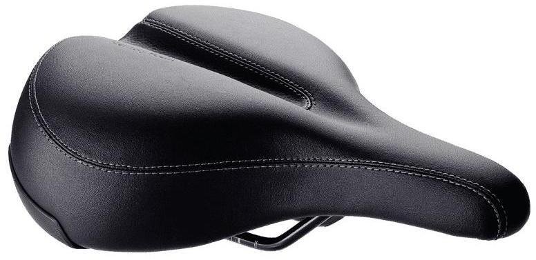 Седло велосипедное BBB saddle SoftShape Relaxed, 205x265mm, черный, BSD-124
