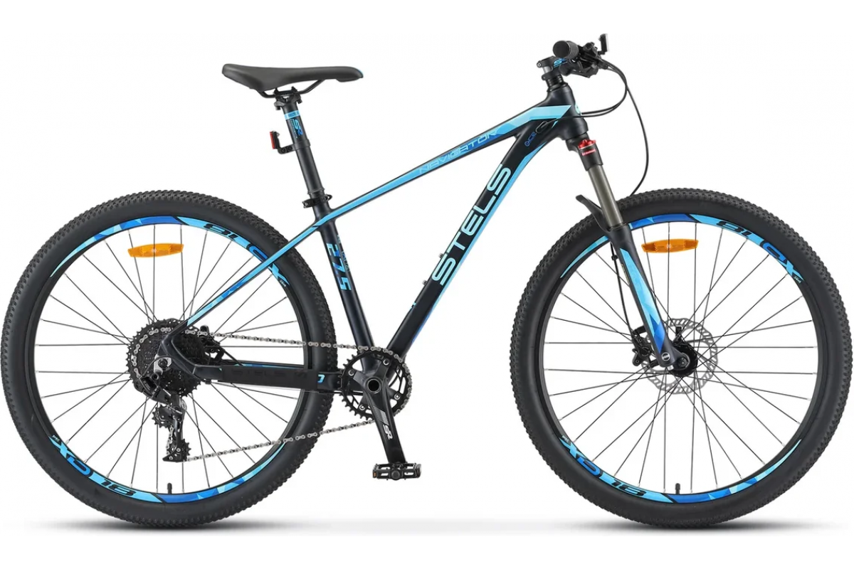Горные (MTB) Горный велосипед Stels Navigator 720 MD V010 27,5 2021, LU094366 (Рама: 17 (Рост: 156-170см.), Цвет:  Синий)