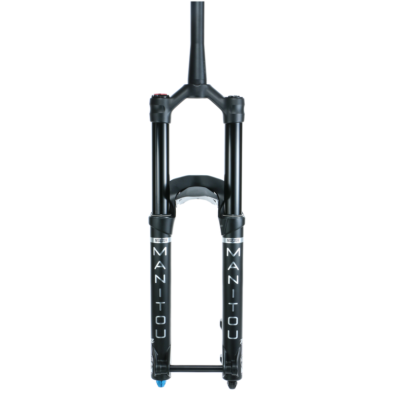 Вилка велосипедная Manitou Mezzer Pro 29", 180 mm, Tapered, 15 mm, Boost, 51 mm, Offset Matte Black, 191-35561-A001