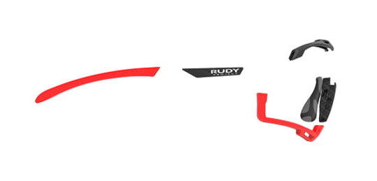 фото Набор rudy project, (дужки+переносицы+бампер), для очков rudy project cutline, red/black/grey-black, ac210186a