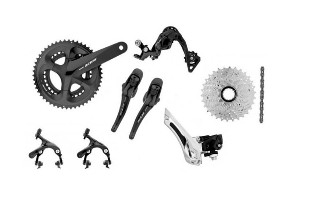 

Групсет Shimano 105 R7000, L170, 52-36, 11-30, BB PF, 5360722953