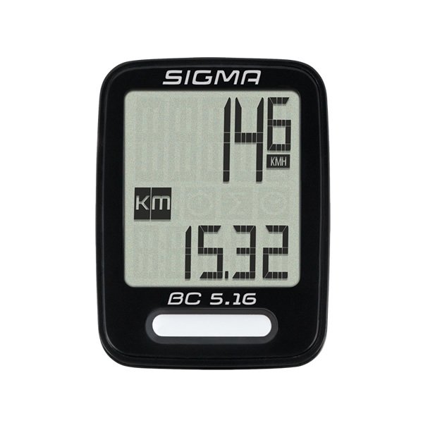 

Велокомпьютер SIGMA Sport BC 5.16, проводной, черный, A228467