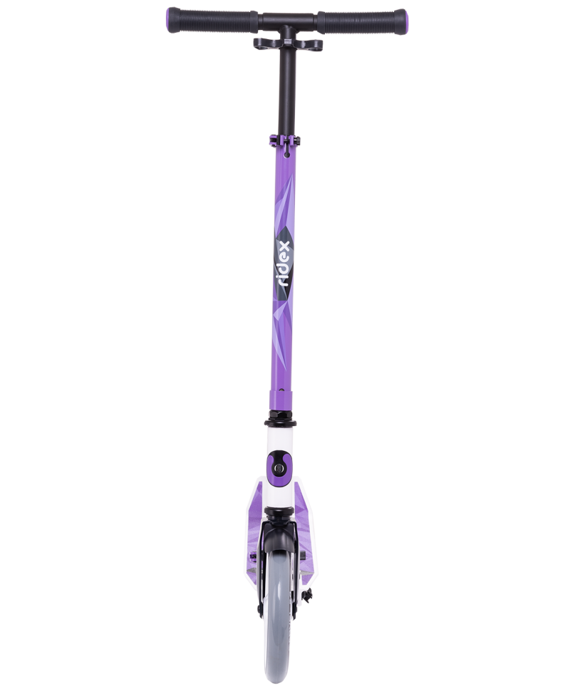 Самокат RIDEX Marvel 2.0 R, взрослый, складной, двухколесный, 200 мм, белый/фиолетовый УТ-00231654 - фото 2