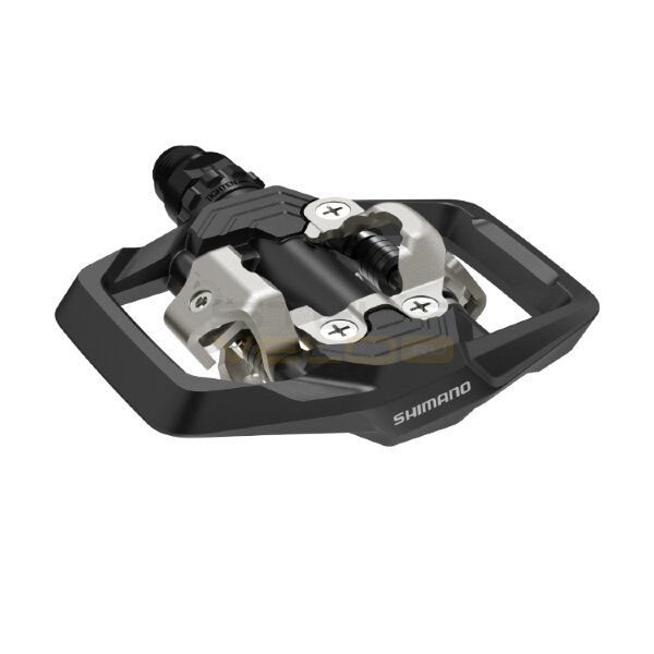 

Педали велосипедные SHIMANO ME700, SPD, с шипами SH51, Черный
