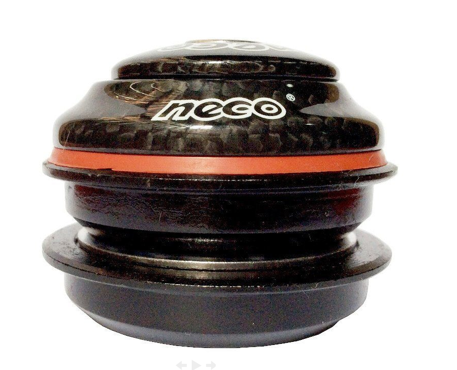 фото Рулевая колонка neco h176, 1-1/8"х44х30 (5mm), полуинтегрированная, упаковка mfh-11, черная, neco h176 1-1/8"х44х30mm