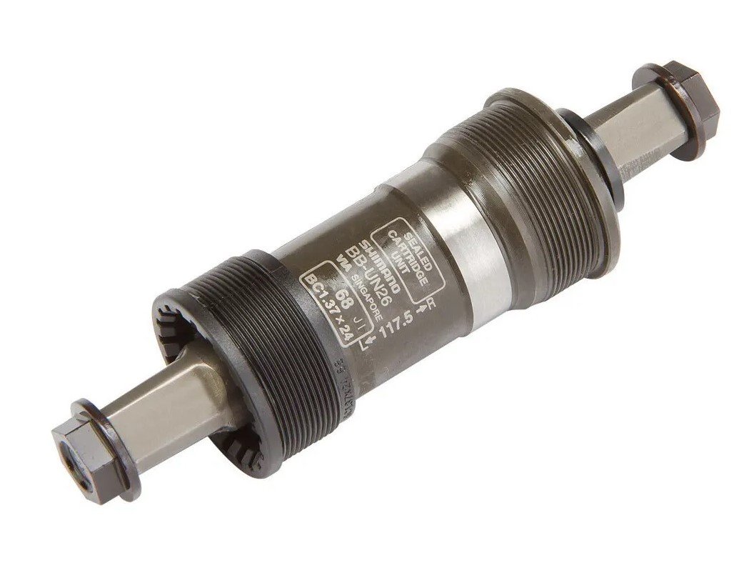 

Каретка SHIMANO BB-UN26, картриджная, ALIVIO, SQR 117,5 мм, 68 мм, под квадрат