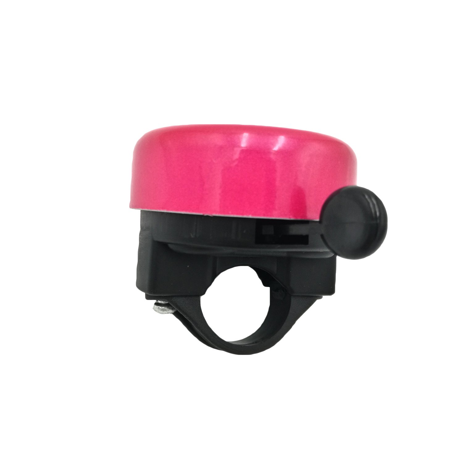 Звонок велосипедный JK4376, металл - пластик, цвет розовый купить на ЖДБЗ.ру - фотография № 4
