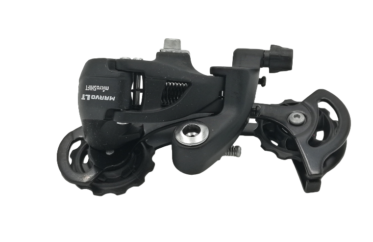 фото Переключатель велосипедный microshift rd-m46l, задний, 9 скоростей, под болт, длиная лапка, st (370135)