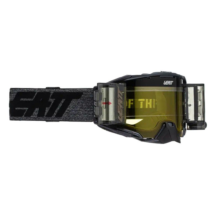 

Веломаска Leatt Velocity 6.5 Roll-Off, Graphene Yellow 70%, 8021700540
