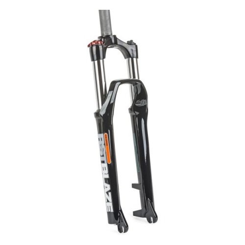 Велосипедная вилка Вилка велосипедная RST Blaze ML, 29х 28,6, пружинно-эластомерная, 100мм, черная, 1-0401