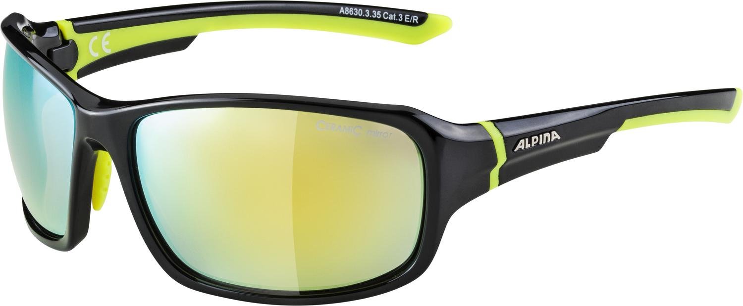 

Очки велосипедные Alpina Lyron, Black/Neon/Yellow, A 8630_35
