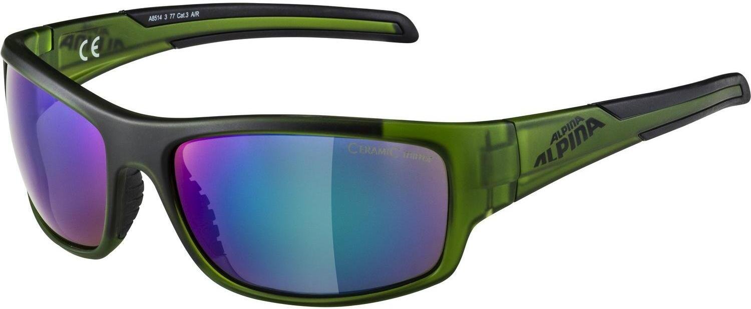 

Очки велосипедные Alpina Testido, Dark green matt/Black, A 8514_77