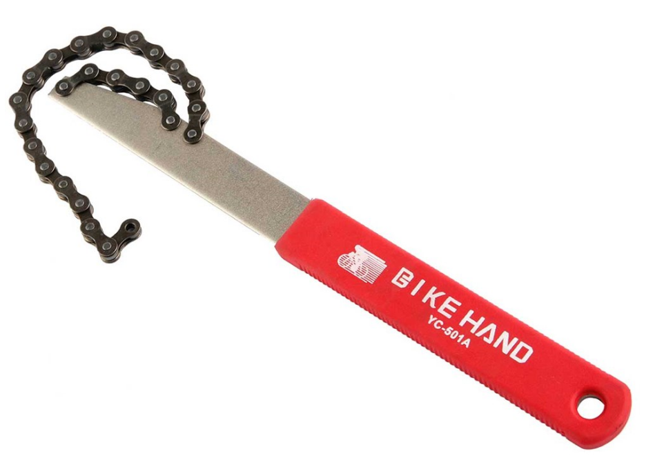 

Ключ хлыст “BIKE HAND”, для снятия кассеты велосипеда, YC-501A