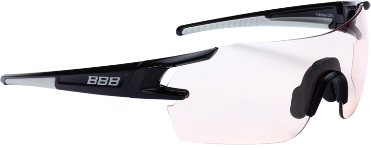 Очки велосипедные BBB FullView PC Photochromic lens, черный - серый, BSG-53PH