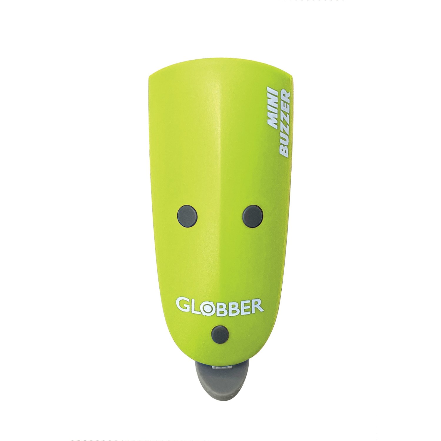 Звонок-фонарик велосипедный Globber MINI BUZZER, зеленый, 530-106 globber электронный сигнал globber mini buzzer розовый