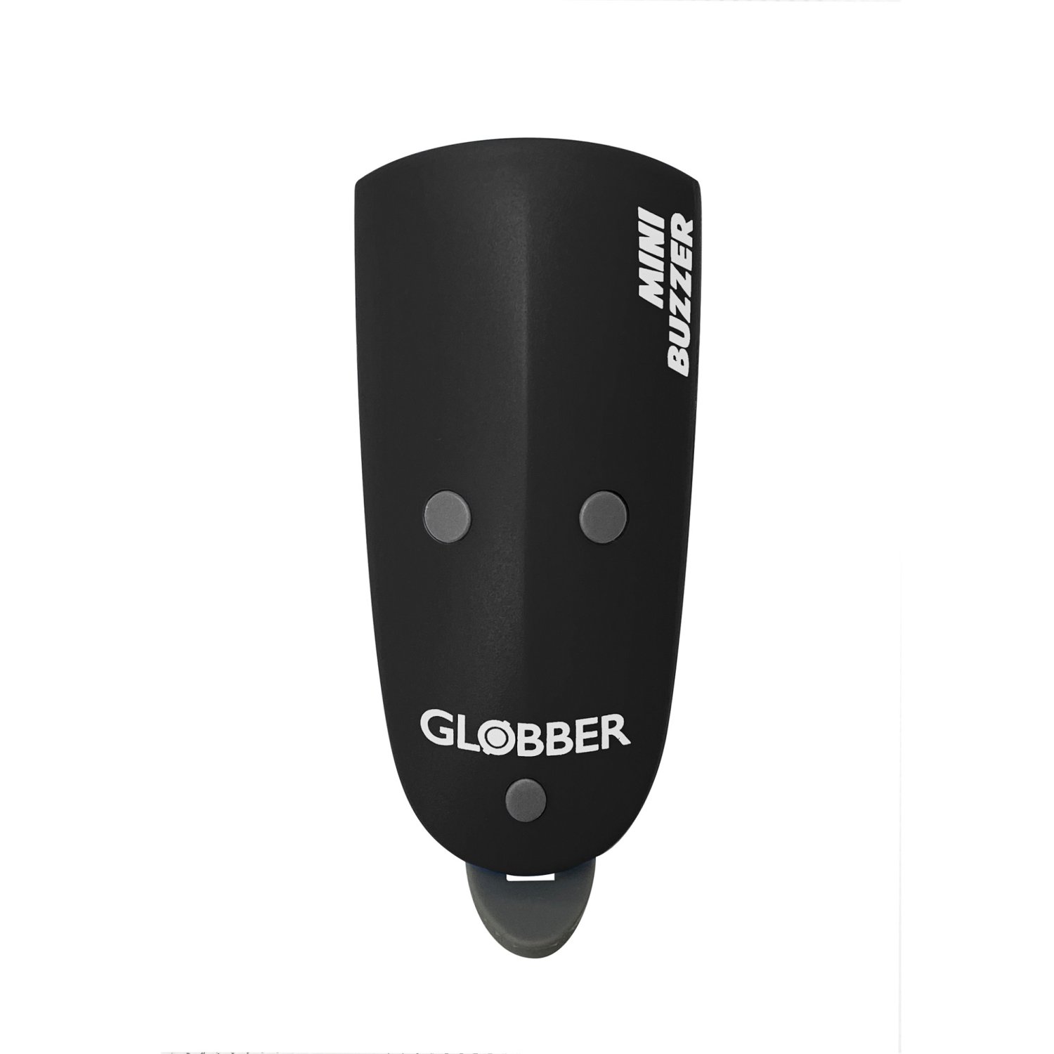 Звонок-фонарик велосипедный Globber MINI BUZZER, черный, 530-120 звонок дверной беспроводной на батарейках 32 мелодии rexant rx 1 73 0010