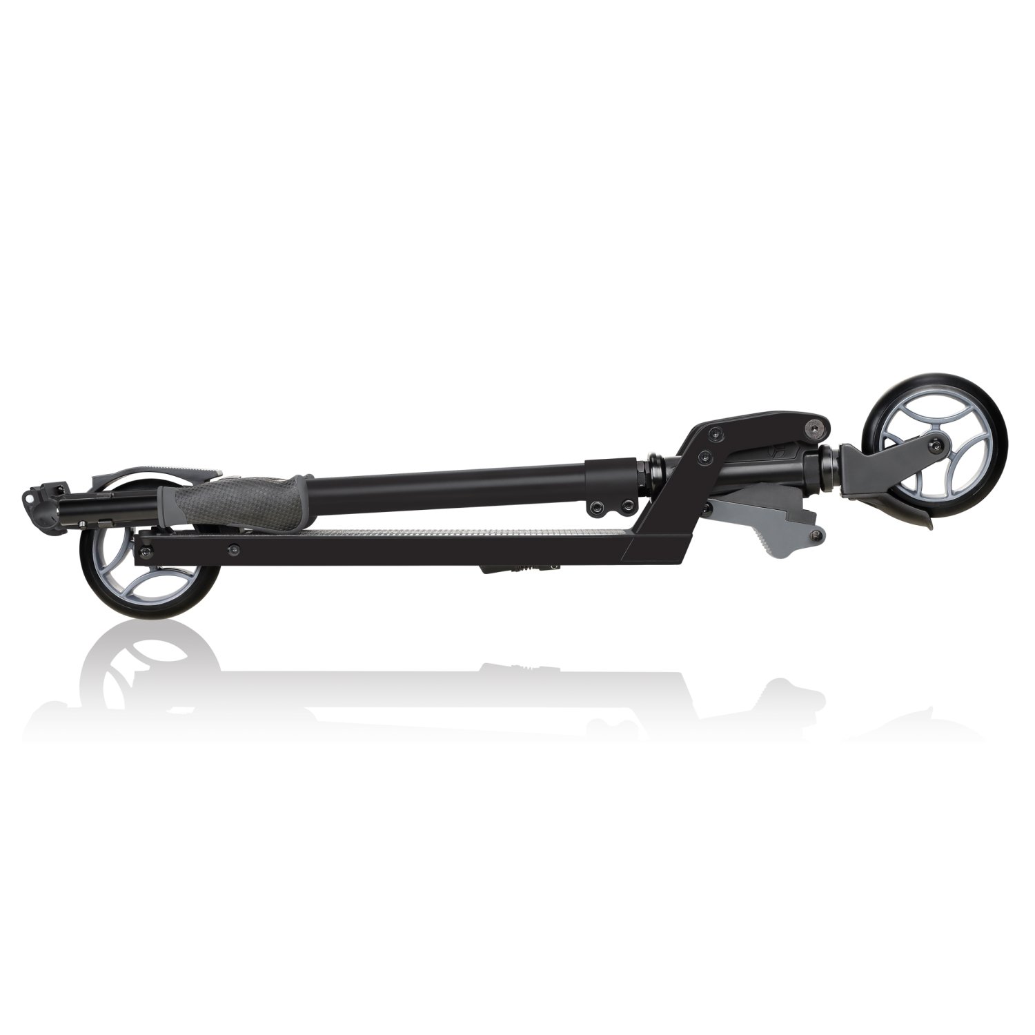 фото Самокат globber one k 125, складной, подростковый, двухколесный, нагрузка до 100 кг, черный, 670-120