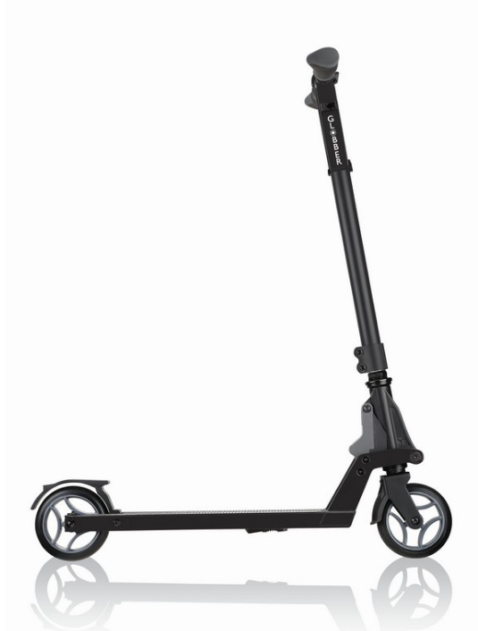 фото Самокат globber one k 125, складной, подростковый, двухколесный, нагрузка до 100 кг, черный, 670-120
