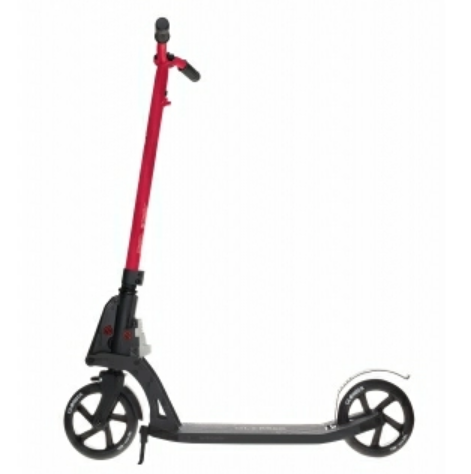 фото Самокат globber one k180, складной, двухколесный, нагрузка до 100 кг, красный, 499-112