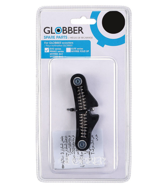 Пружина поворотная Globber Connector Set V1, с винтами, для самокатов MY FREE / PRIMO / EVO, черный, 526-001