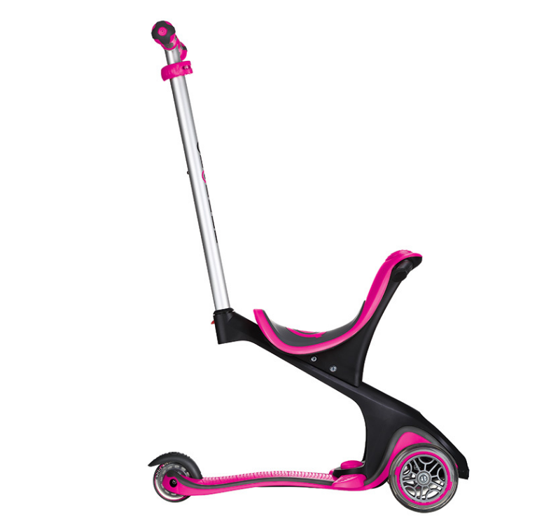 фото Самокат globber evo comfort play (5 in 1), детский, трансформер, розовый, 463-110