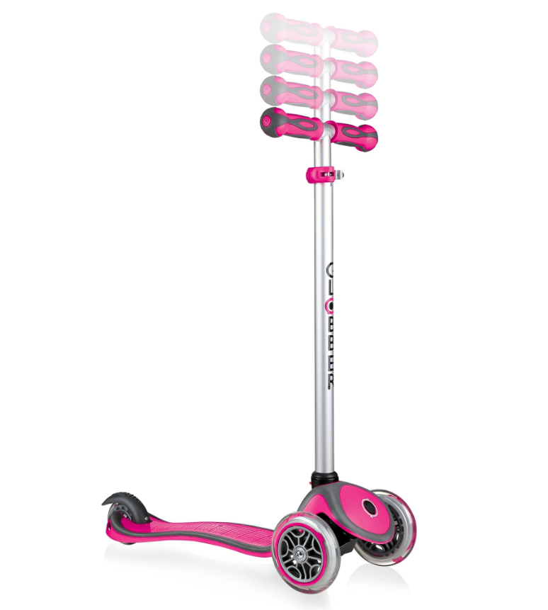 фото Самокат globber evo comfort play (5 in 1), детский, трансформер, розовый, 463-110