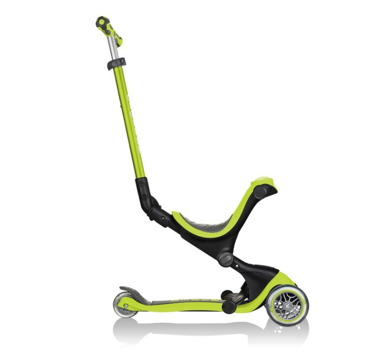 фото Самокат globber go up deluxe play light, детский, трансформер, трехколесный, складной, зеленый, 648-106