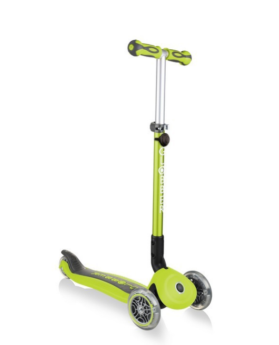 фото Самокат globber go up deluxe play light, детский, трансформер, трехколесный, складной, зеленый, 648-106
