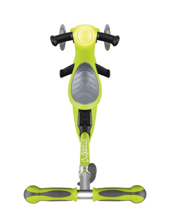 фото Самокат globber go up deluxe play light, детский, трансформер, трехколесный, складной, зеленый, 648-106