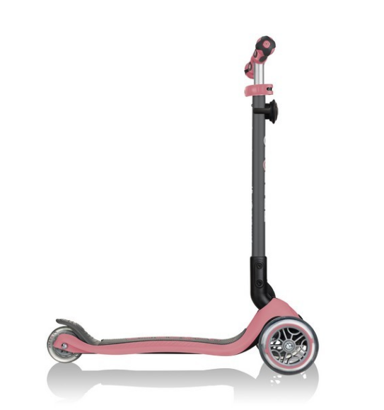 фото Самокат globber go up deluxe play light, детский, трансформер, трехколесный, складной, пастельно-розовый, 648-210