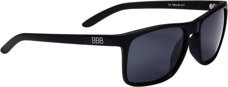 Очки велосипедные BBB, солнцезащитные, Town PZ PC Smoke polarised lenses, черный матовый, BSG-56 очки велосипедные bbb impress pc smoke lenses матовый bsg 58