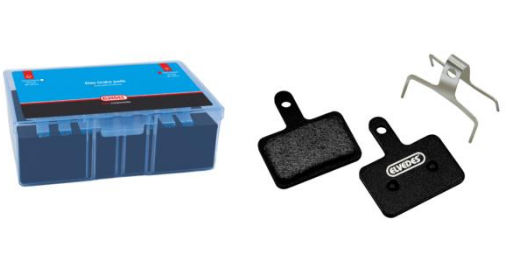 Тормозные колодки ELVEDES для дисковых тормозов, органические, 6854-BOX25 инструмент shimano для прокачки дисковых тормозов подходит к bl m575 445 985 esmdiscbp