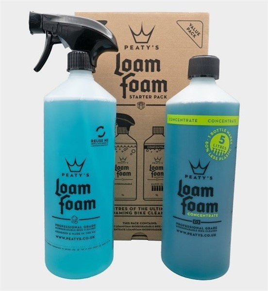 

Набор для велосипеда Peaty's Loam Foam Starter Pack, велошампунь+концентрат, PGP-LFS-4