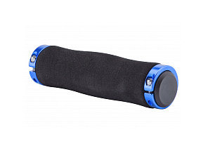 

Грипсы велосипедные STELS XH-GN02BL, 130 мм, материал EVA, синие кольца, индивидуальная упаковка, черный, 150241, Чёрный